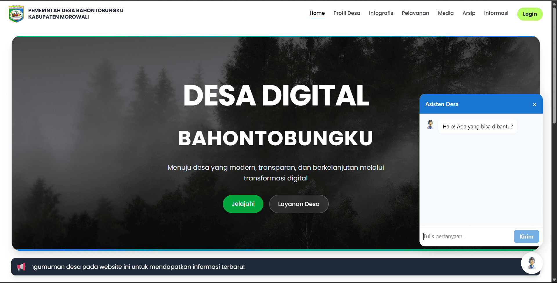 Bahontobungku Digital Village